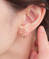 【金属アレルギー対応】 【ピアス&イヤリング】 トゥワインピアス&イヤリング